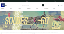 Desktop Screenshot of mizunoshop.fr